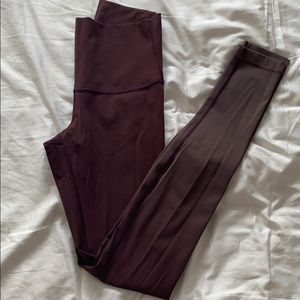 Purple ombre Lululemon Wunder Under Leggings Sz 6
